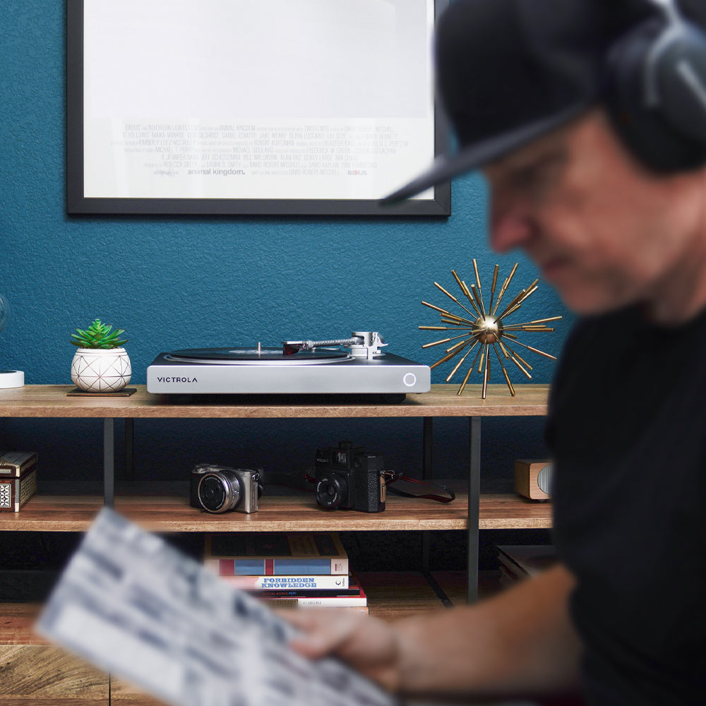 VICTROLA Hi-Res Carbon Turntable