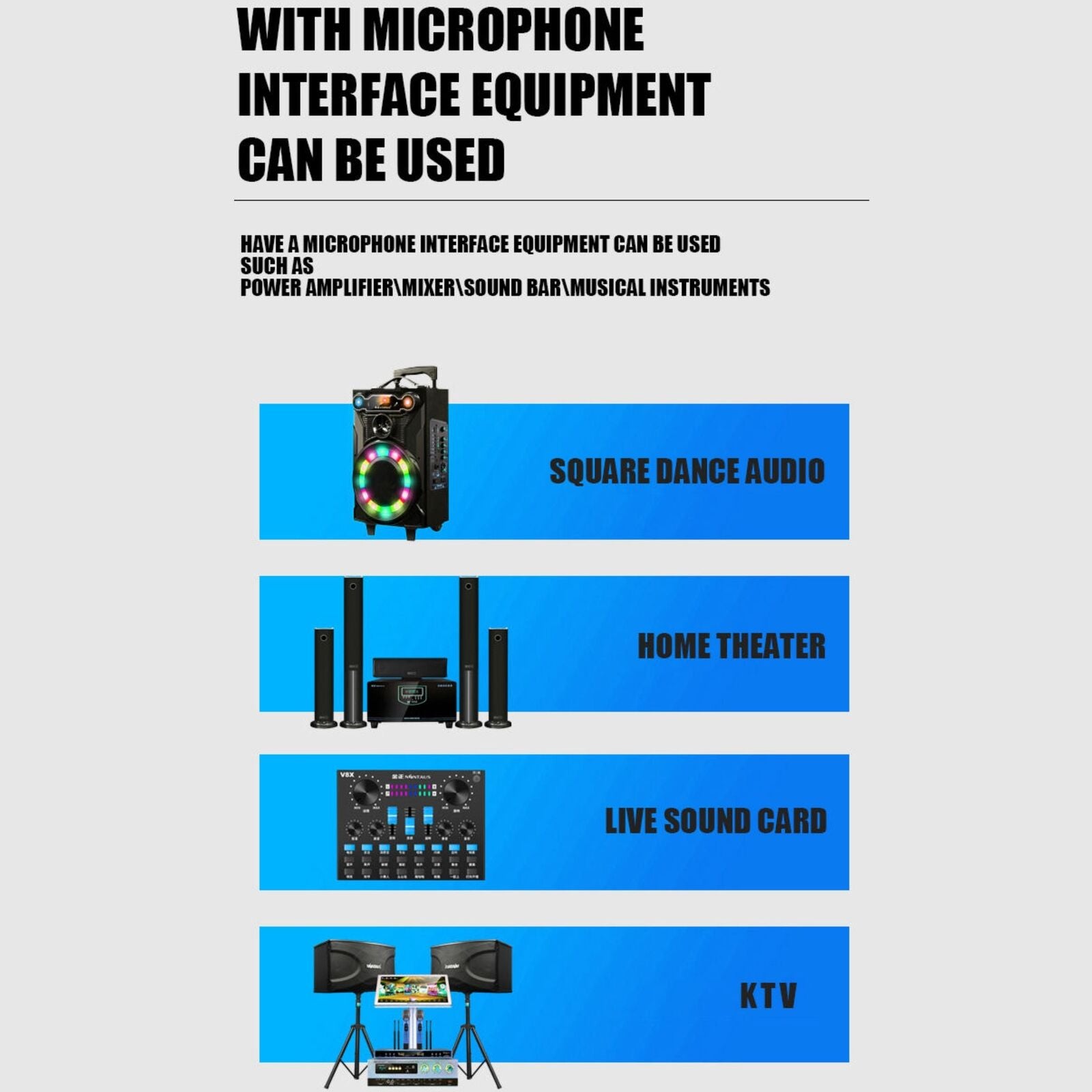 HRIDZ Wireless Microphone System