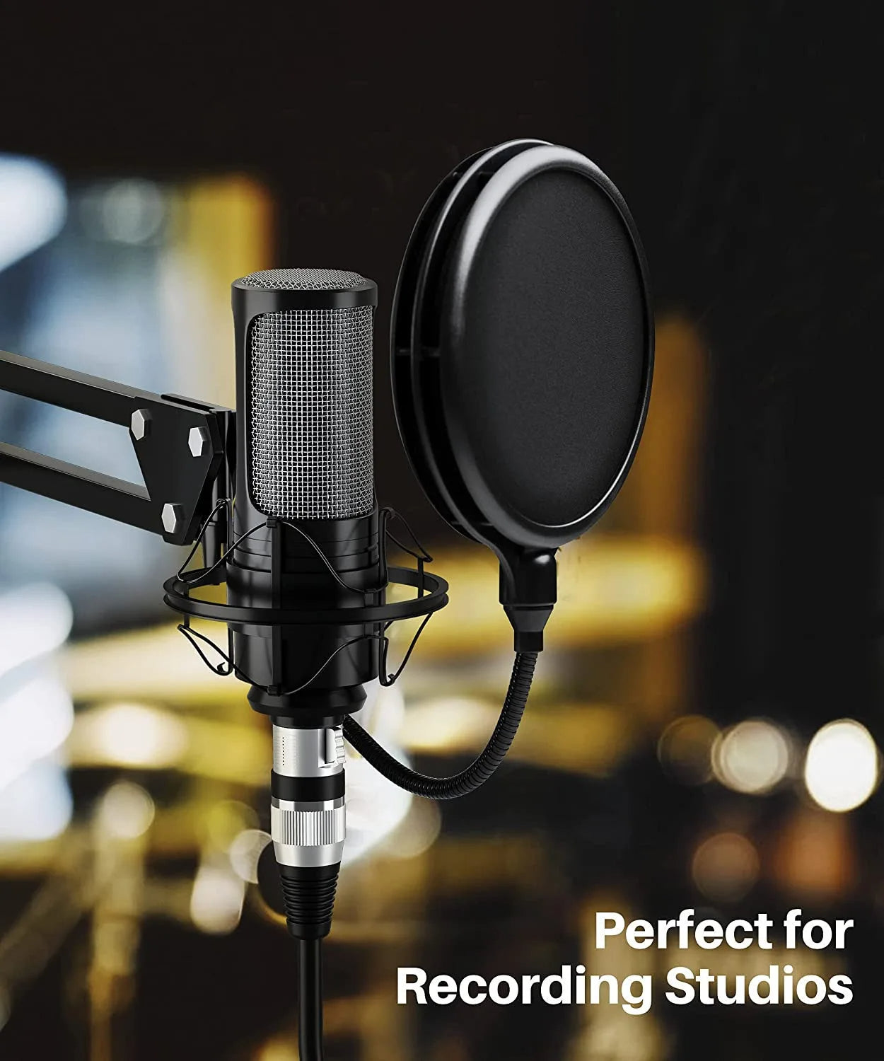 HRIDZ 2m XLR Cable Male To Female Audio Output and Input Apply To KTV Microphone
