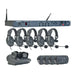 CLEAR-COM HME DX410 (Beltpack System 1xBase Station, 5xCC15 Headset 4xBP410, 8xBatteries, inc AC50) - Peak Audio & Visual