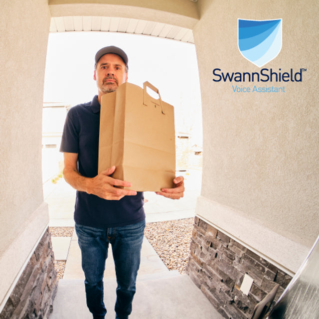 SWANN SwannBuddy4K Video Doorbell with SwannShield AI Voice Assistant