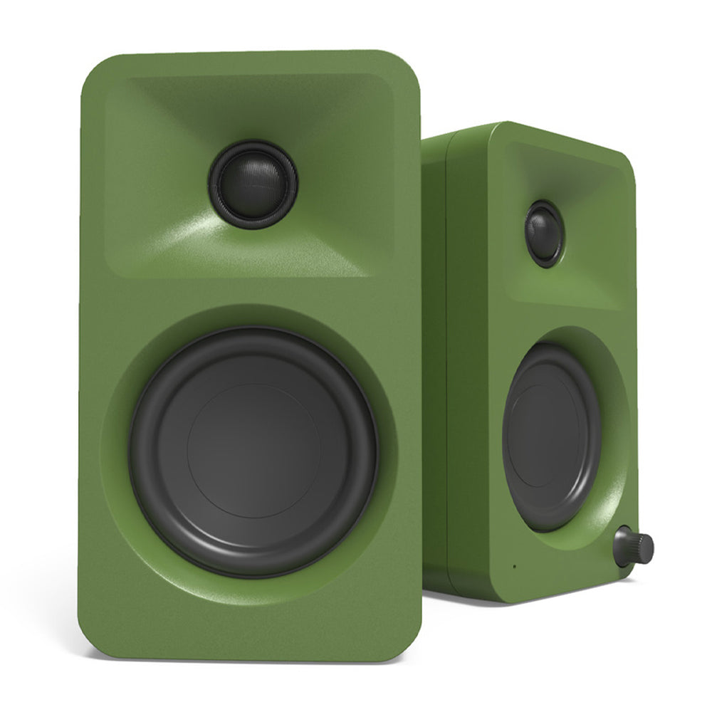 KANTO ORA 100W Powered Reference Desktop Computer Speakers - Limited Edition (Moss Green)