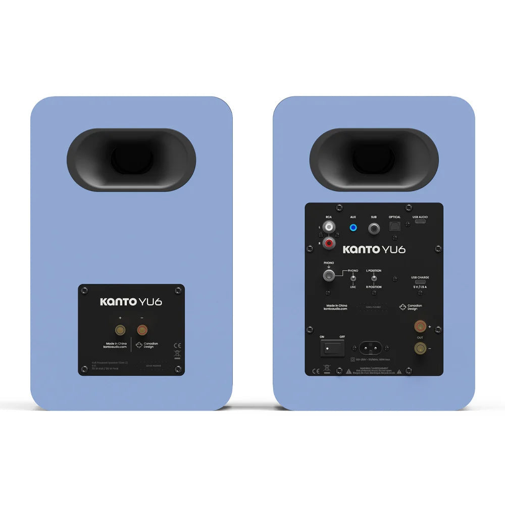 Kanto YU6 G2 200 W Powered Bookshelf Speakers Kanto