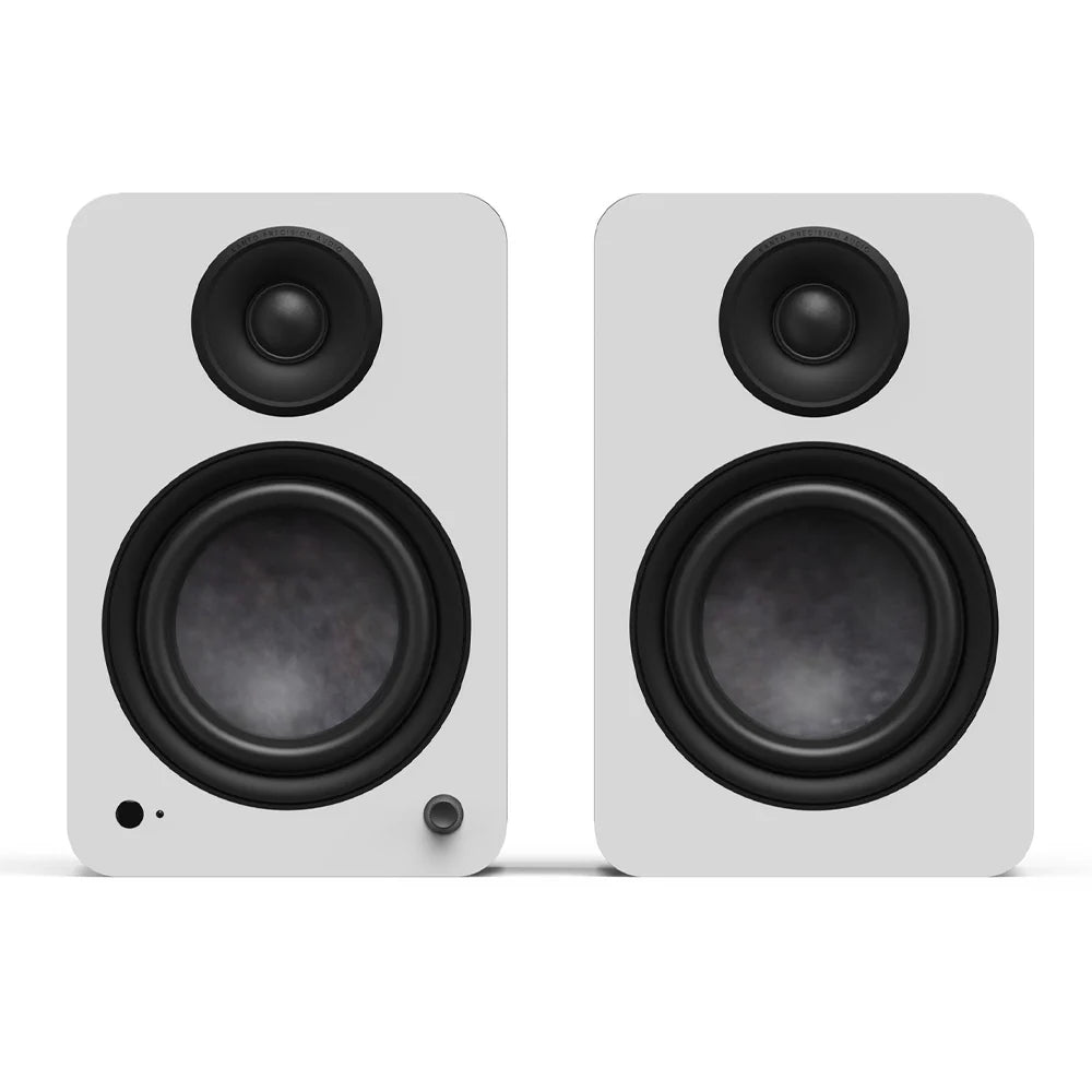 Kanto YU6 (2nd Gen) 200 W Powered Bookshelf Speaker with Bluetooth 5.3, Built-in Phono Preamp, USB-C and Optical Inputs - Matte Black Kanto
