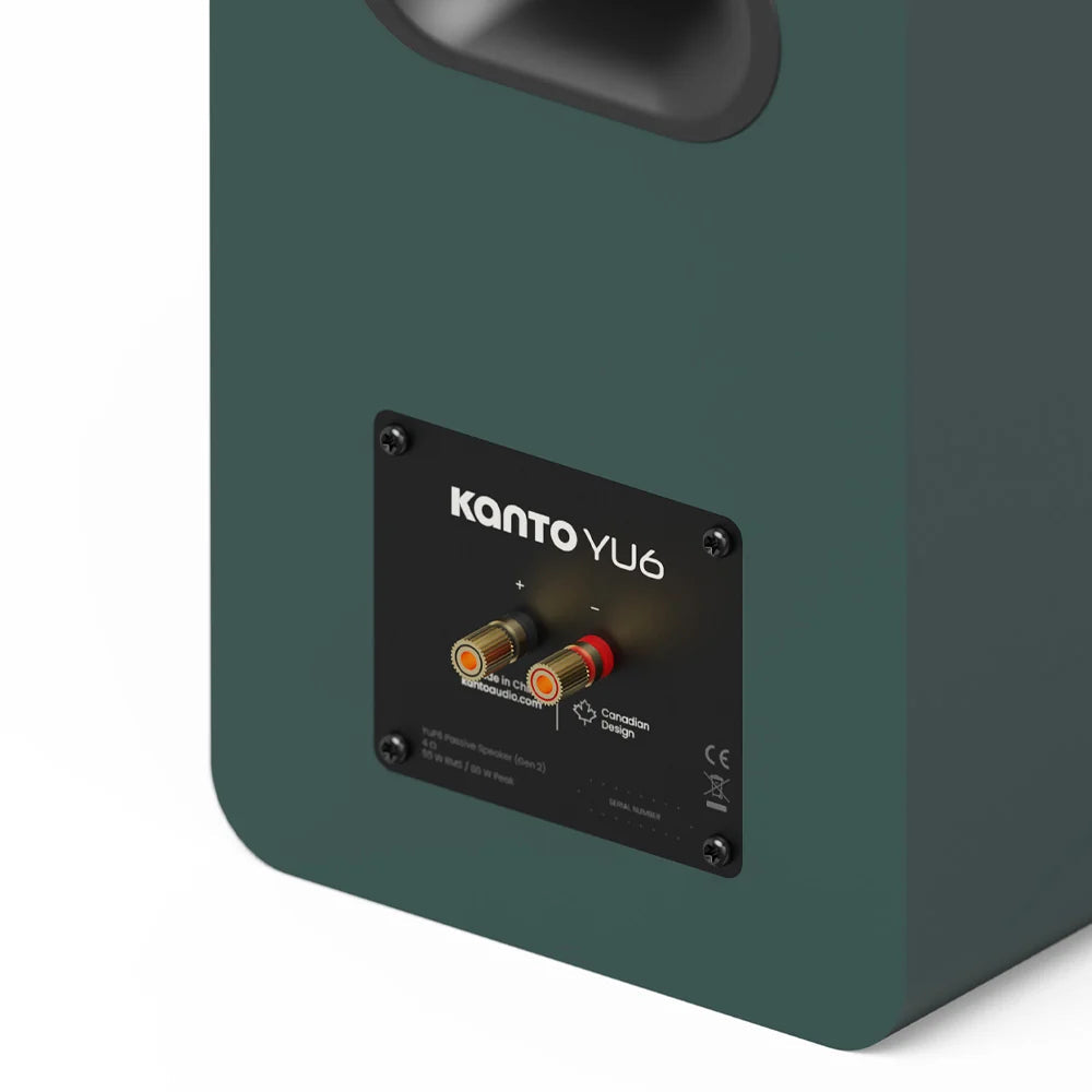 KANTO YU6 G2 Passive Bookshelf Speaker Kanto