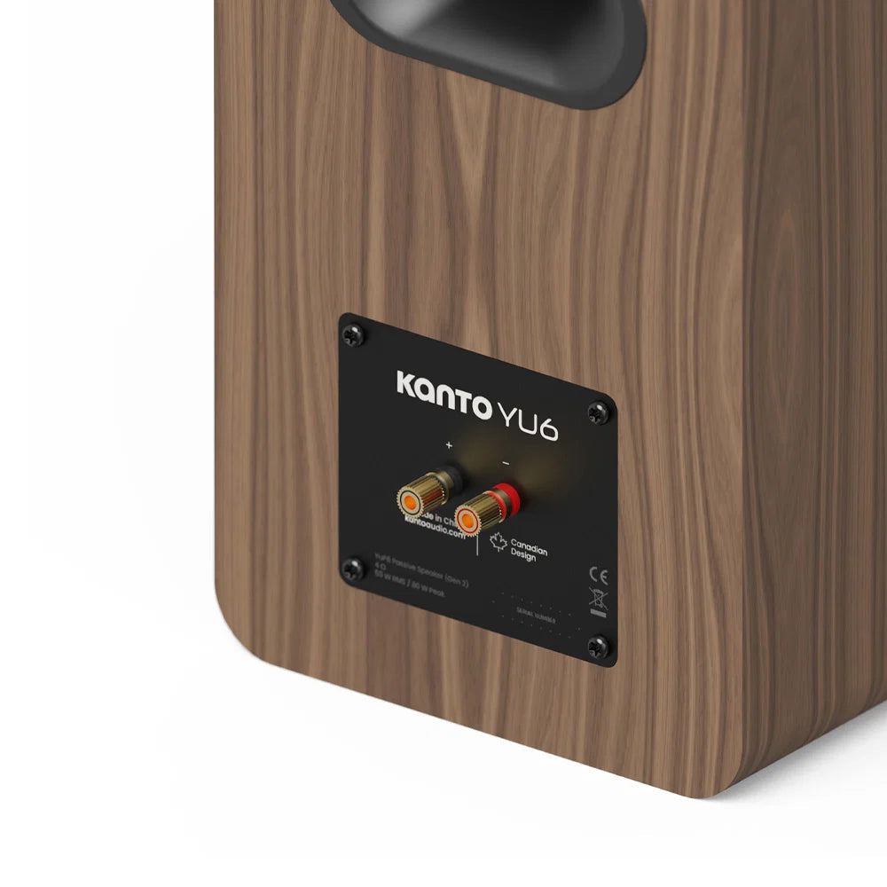 KANTO YU6 G2 Passive Bookshelf Speaker Kanto