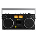 WE ARE REWIND Getto Blaster Cassette Player & Recorder (Curtis, Black) We Are Rewind