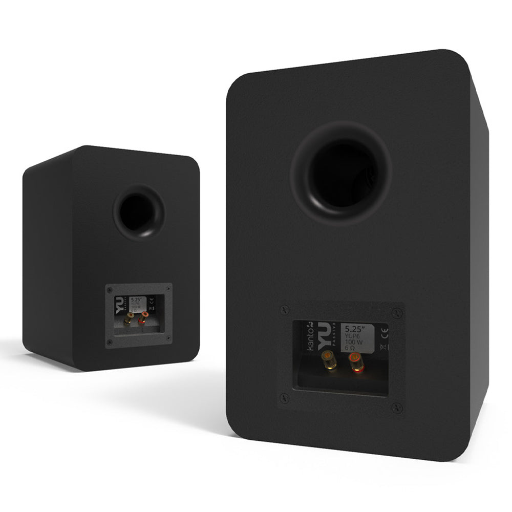 KANTO YU Passive 5.25" Speakers (Black)