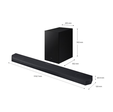 SAMSUNG HW-Q700D/XY Q700D Q Series 3.1.2ch Soundbar with 6.5" Wireless Subwoofer Samsung