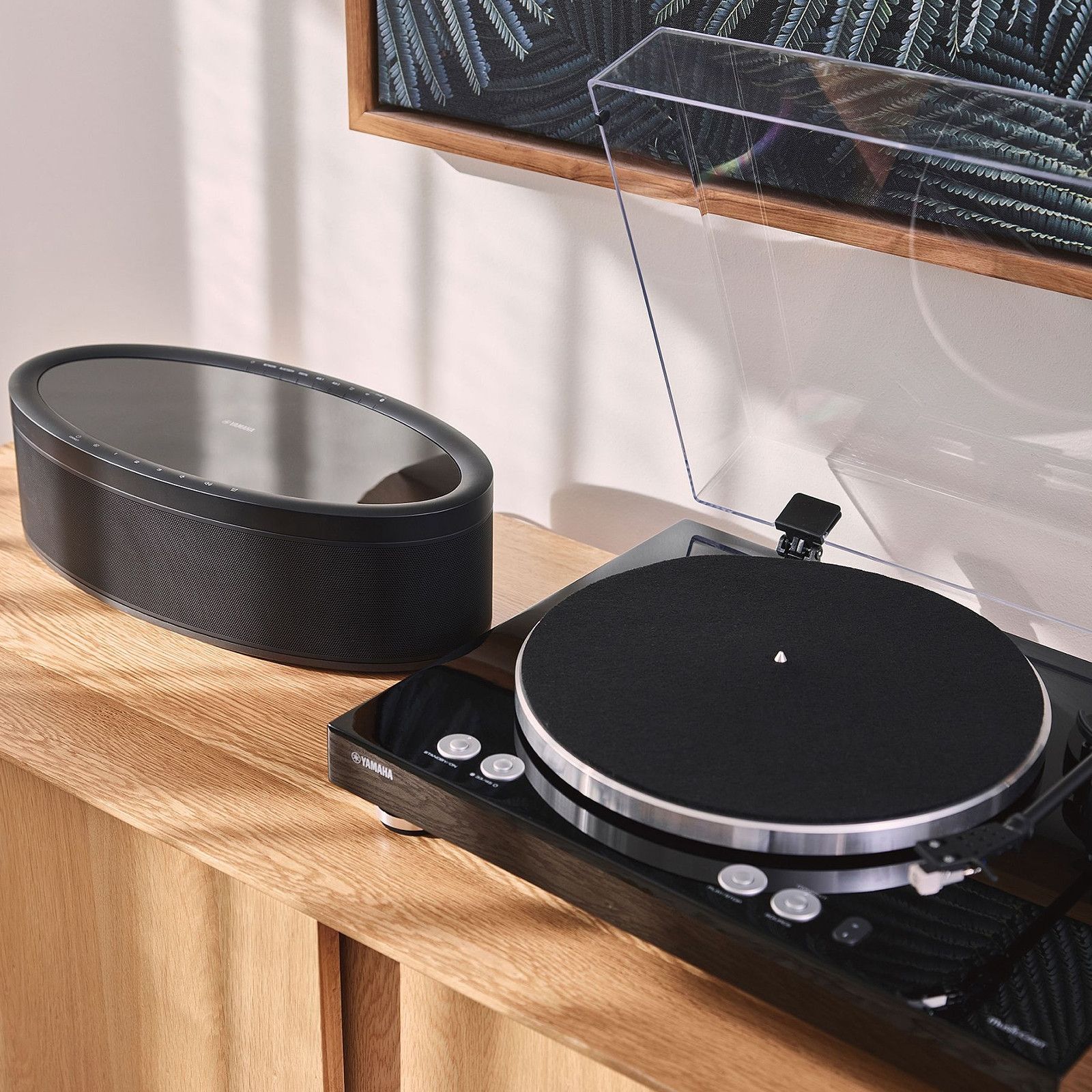 YAMAHA TT-N503B MusicCast Vinyl 500 Turntable Yamaha