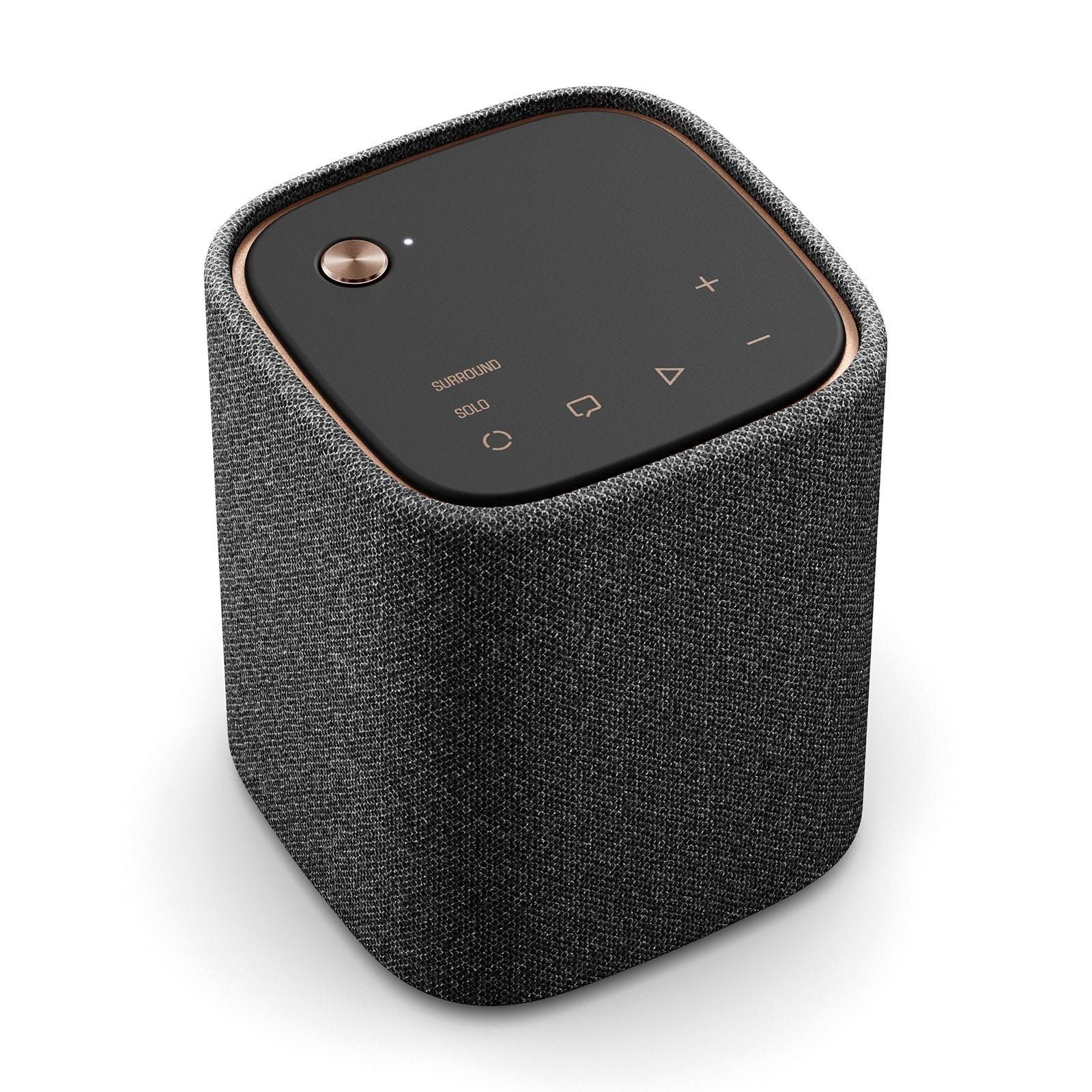 YAMAHA TRUEX50A Dolby Atmos Soundbar with Surround Speakers System (Carbon Grey) Yamaha