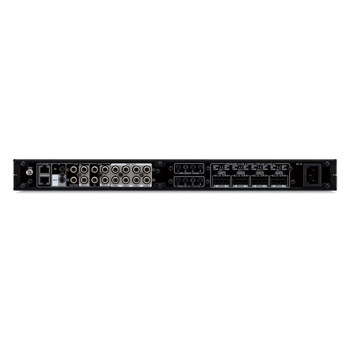 YAMAHA XDA-QS5400RK MusicCast Multi-Room Quad Streaming Amplifier (4 Zone, 8 Channel) Yamaha