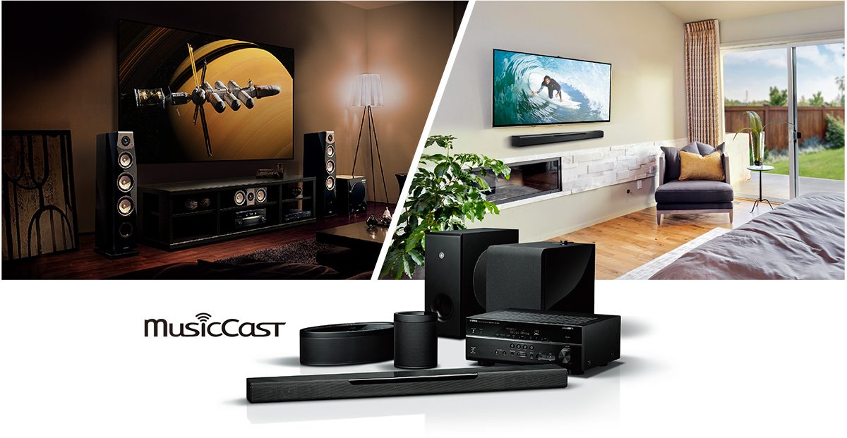 YAMAHA XDA-QS5400RK MusicCast Multi-Room Quad Streaming Amplifier (4 Zone, 8 Channel) Yamaha